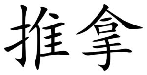 Chinesisches Schriftzeichen für Tuina